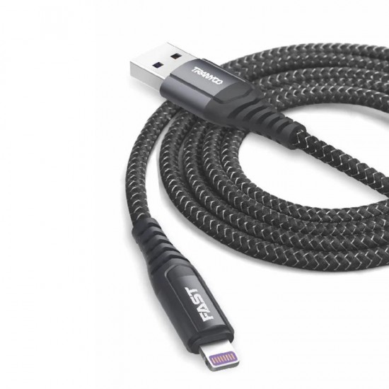 Καλώδιο TRANYOO (T-S16C) 2 Mέτρα 5A USB Type C Καλώδιο γρήγορης φόρτισης
