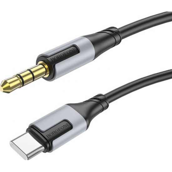  Borofone Bl19 Aux Usb-C Male - 3.5Mm 1M Black