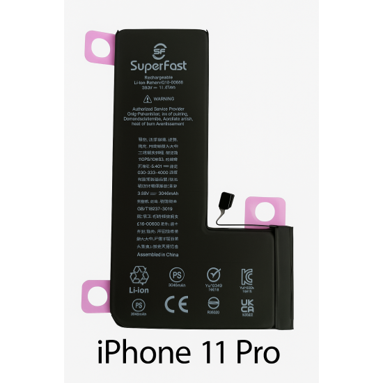  OEM Μπαταρία SuperFast για iPhone 11 Pro (Li-ion 3046mAh)