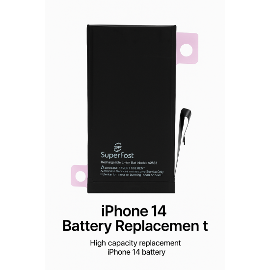 OEM Μπαταρία SuperFast iPhone 14 – Αντικατάσταση Υψηλής Απόδοσης