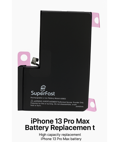 OEM Μπαταρία SuperFast iPhone 13 Pro Max – Αντικατάσταση Υψηλής Απόδοσης
