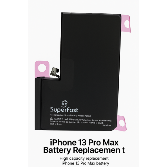 OEM Μπαταρία SuperFast iPhone 13 Pro Max – Αντικατάσταση Υψηλής Απόδοσης