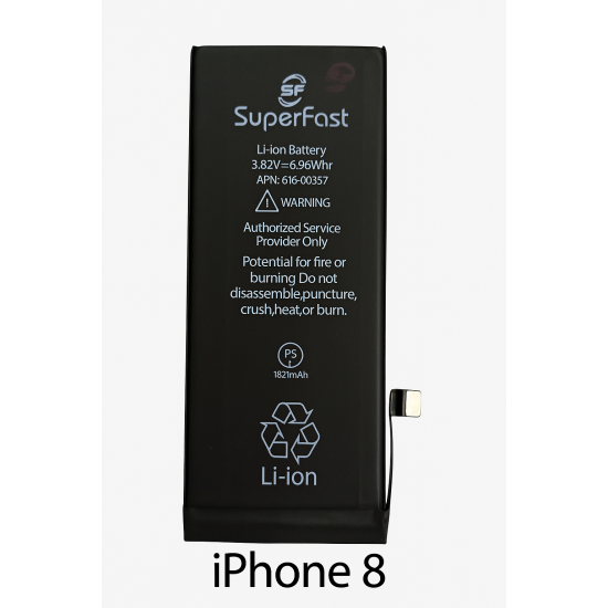 OEM Μπαταρία SuperFast για iPhone 8 (Li-ion 1821mAh)