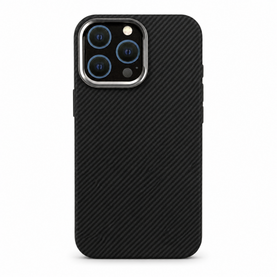 Μαύρη Θήκη Κινητού με Carbon Fiber Σχέδιο iphone 16 pro max