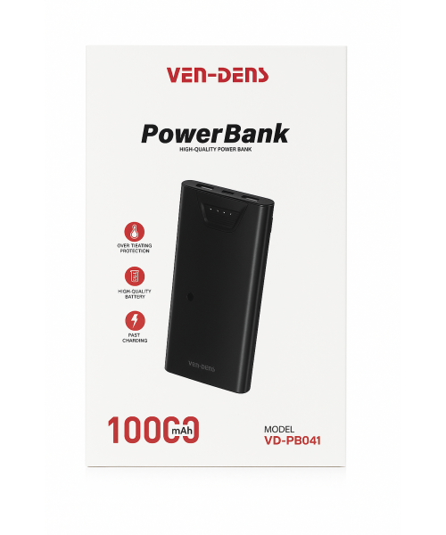 Ven‑Dens VD‑PB041 – Power Bank 10000 mAh