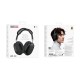 Borofone BO36 Tone Ασύρματα / Ενσύρματα Over Ear Ακουστικά με 30 ώρες Λειτουργίας Μαύρα
