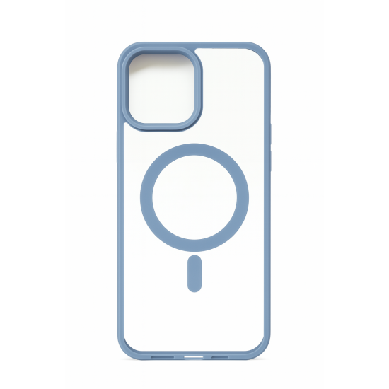 Διάφανη Θήκη Σιλικόνης με Υποστήριξη MagSafe Iphone 16 Pro max – ανοιχτό μπλέ Διάφανη Θήκη Σιλικόνης με Υποστήριξη MagSafe Iphone 16 Pro max – ανοιχτό μπλέ