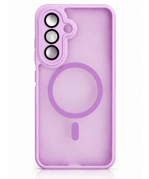 Θήκη Samsung Galaxy A16 5G Magnetic Ring – Μωβ Διάφανη Προστατευτική Θήκη με Μαγνητικό Δαχτυλίδι