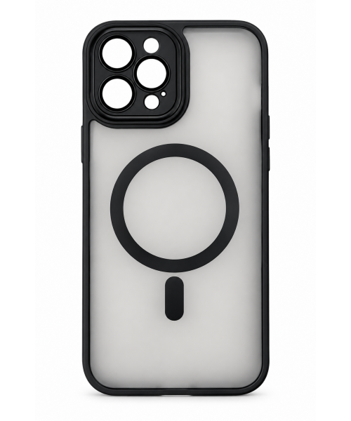 Θήκη iPhone 14 PRO MAX Magnetic Ring – Διάφανη Προστατευτική Θήκη με MagSafe