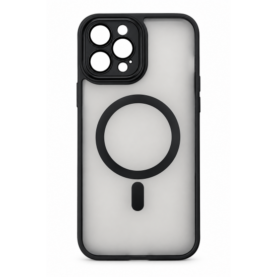Θήκη iPhone 12 PRO MAX Magnetic Ring – Διάφανη Προστατευτική Θήκη με MagSafe