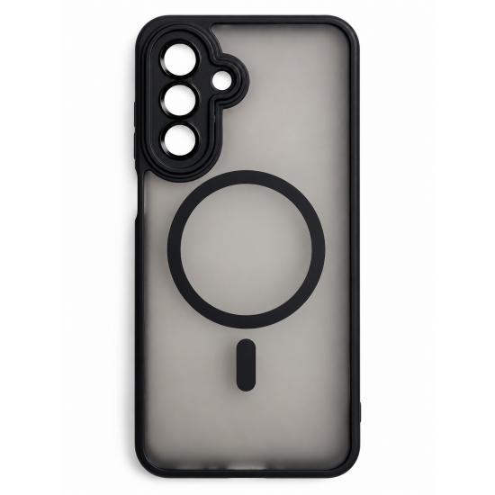 Θήκη Samsung Galaxy A26 5G Magnetic Ring – Μαύρη Διάφανη Προστατευτική Θήκη με Μαγνητικό Δαχτυλίδι