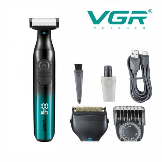 VGR V-361 Foil Ξυριστική Μηχανή Σώματος / Προσώπου Επαναφορτιζόμενη