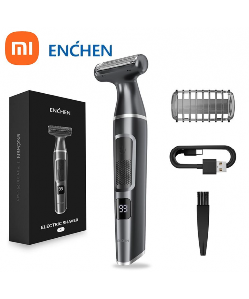 Ηλεκτρική Ξυριστική Μηχανή ENCHEN (Xiaomi) – Επαναφορτιζόμενη, Αδιάβροχη, με Οθόνη LED & Κεφαλή Ακριβείας