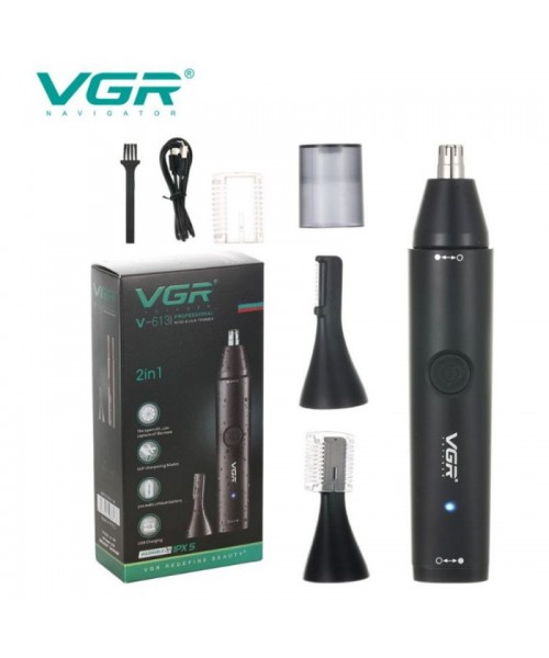 Ξυριστική μηχανή VGR V-613 - Trimmer - Αποτριχωτική αυτιών + μύτης 3 σε 1