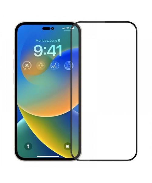 OEM IPHONE 17 AIR FULL FACE FULL GLUE  SCREEN PROTECTOR - BLACK