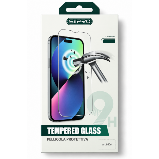 Tempered Glass Siipro 2.5D για iPhone Duo