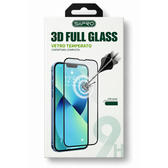 Siipro 3D Full Glass 2.5D Tempered Glass για iPhone Duo
