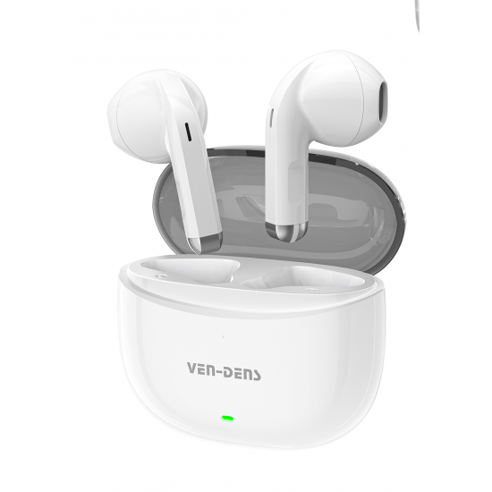 Ven-Dens VD-BT030 wireless earbuds -Λευκά Ven-Dens VD-BT030 wireless earbuds -Λευκά