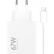 Xiaomi Φορτιστής με Θύρα USB-A και Καλώδιο USB-C 67W Power Delivery Λευκός (HyperCharge Combo BHR9465EU)