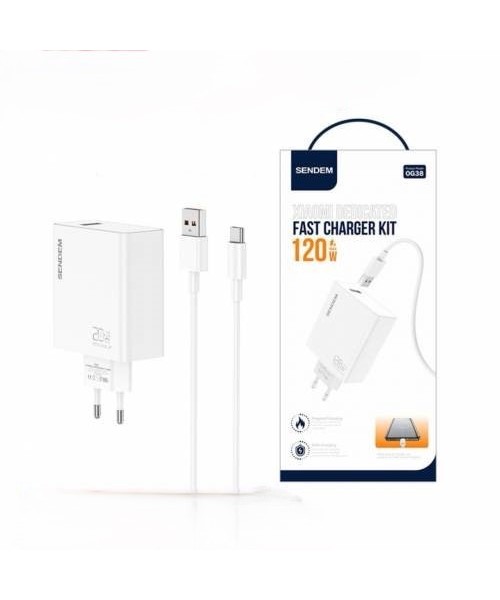 SENDEN OG38 – Κιτ Γρήγορης Φόρτισης 120W με Καλώδιο USB-C