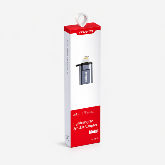Lightning to USB 3.0 Adapter Metal TRANYOO – Αντάπτορας Lightning σε USB για iPhone & iPad Model T-E16