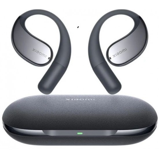 Xiaomi OpenWear Stereo Open Ear Bluetooth Handsfree Ακουστικά με Αντοχή στον Ιδρώτα και Θήκη Φόρτισης Cosmic Gray