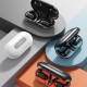 Awei T93 Open Ear Bluetooth Handsfree Ακουστικά με Αντοχή στον Ιδρώτα και Θήκη Φόρτισης Μαύρα