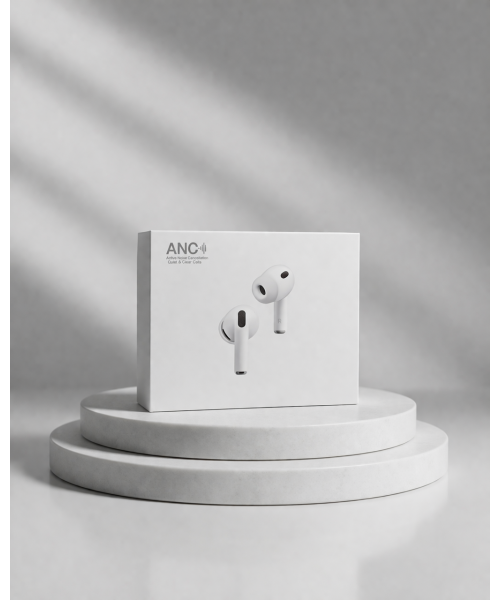 Borofone Ασύρματα Bluetooth Ακουστικά BW99 με Θήκη Φόρτισης με ANC -Λευκό
