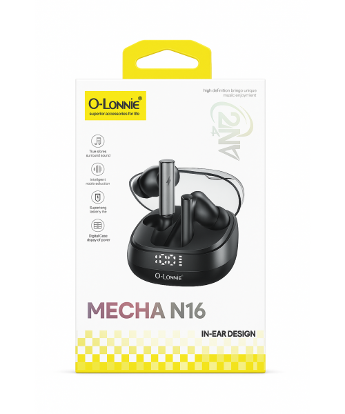 Ακουστικά Bluetooth O-Lonnie MECHA N16  handsfree