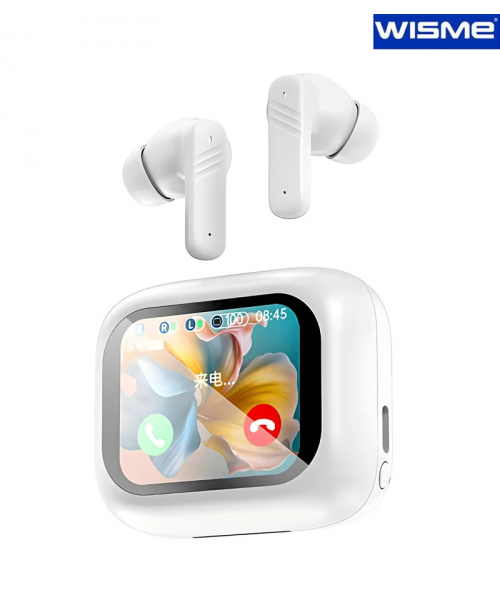 Ασύρματα Ακουστικά WISME WT-7 με Έξυπνη Οθόνη & Ποιότητα Ήχου HD