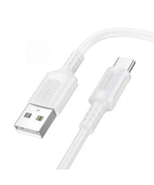 Borofone Cable BX111 Feliz 36w USB to Type C – 3A 1m Λεύκο