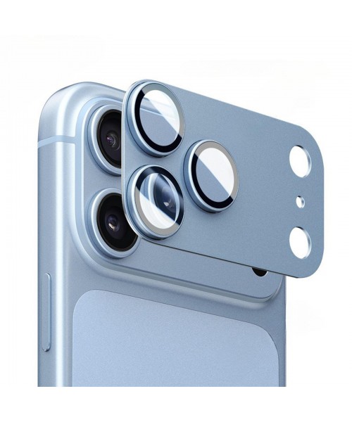 Προστατευτικό Κάλυμμα Κάμερας για iphone 18 PRO MAX  με Μεταλλικό Φινίρισμα – Γαλάζιο