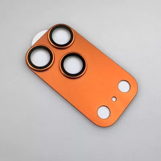 Προστατευτικό Κάλυμμα Κάμερας για iphone 17 pro με Μεταλλικό Φινίρισμα – Πορτοκαλί
