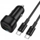 Φορτιστής Αυτοκινήτου BOROFONE Z34B 38W Dual Port (USB-A & USB-C) με Καλώδια Type c - Type c
