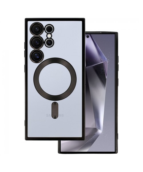 Θήκη MagSafe για Samsung S25 Ultra Μαύρο  Θήκη MagSafe για Samsung S25 Ultra Μαύρο