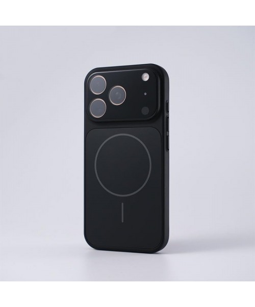 Θήκη iPhone 13 Pro “17 Pro Max Look” με MagSafe – Προστασία Κάμερας, Ματ Φινίρισμα (Μαύρο)