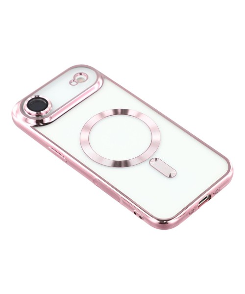 Siipro Back Cover Θηκη Σιλικονης Με Τζαμακι Καμερας Και Magsafe (Iphone 17 Air)-Ρόζ