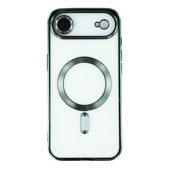Siipro Back Cover Θηκη Σιλικονης Με Τζαμακι Καμερας Και Magsafe (Iphone 17 Air)-Πράσινο Siipro Back Cover Θηκη Σιλικονης Με Τζαμακι Καμερας Και Magsafe (Iphone 17 Air)-Πράσινο