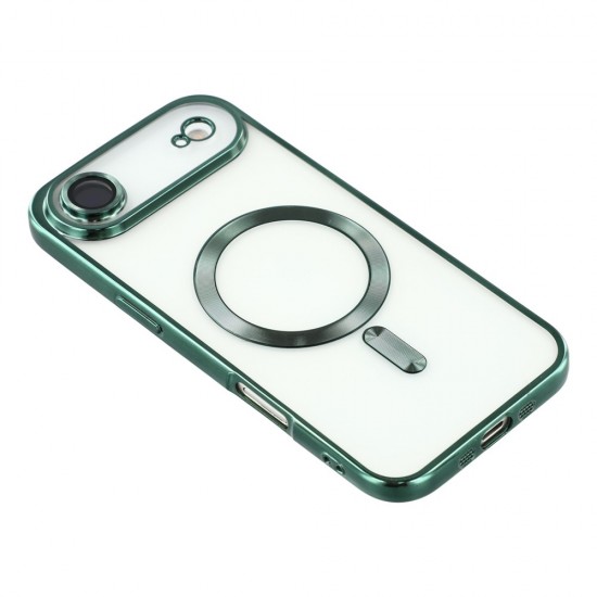 Siipro Back Cover Θηκη Σιλικονης Με Τζαμακι Καμερας Και Magsafe (Iphone 17 Air)-Πράσινο Siipro Back Cover Θηκη Σιλικονης Με Τζαμακι Καμερας Και Magsafe (Iphone 17 Air)-Πράσινο
