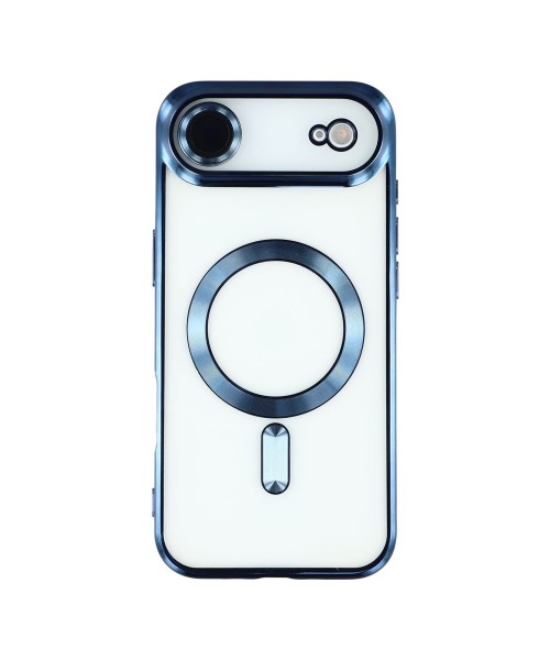 Siipro Back Cover Θηκη Σιλικονης Με Τζαμακι Καμερας Και Magsafe (Iphone 17 Air)-Μπλέ