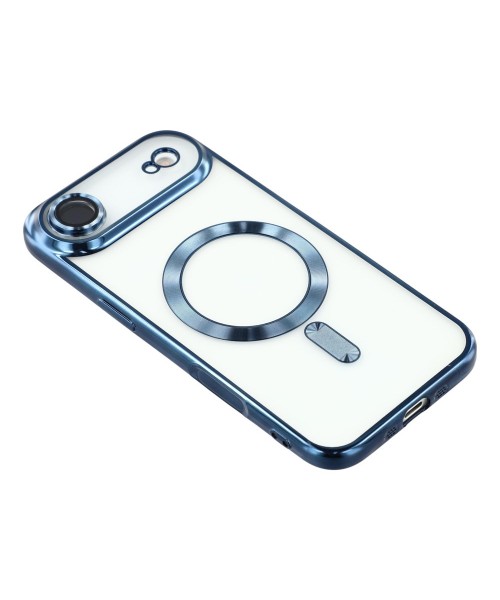 Siipro Back Cover Θηκη Σιλικονης Με Τζαμακι Καμερας Και Magsafe (Iphone 17 Air)-Μπλέ