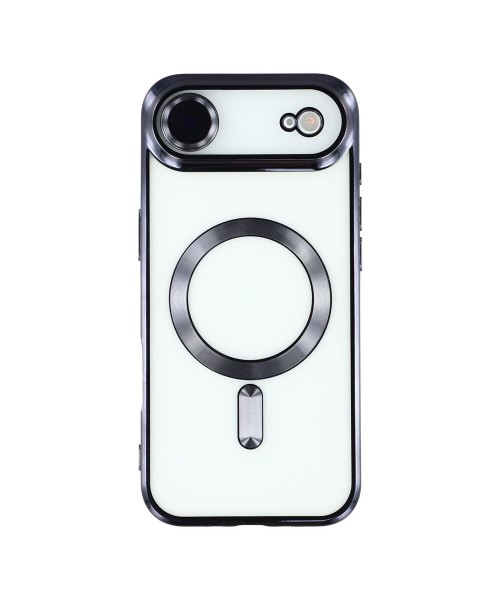 Siipro Back Cover Θηκη Σιλικονης Με Τζαμακι Καμερας Και Magsafe (Iphone 17 Air)-Μαύρο
