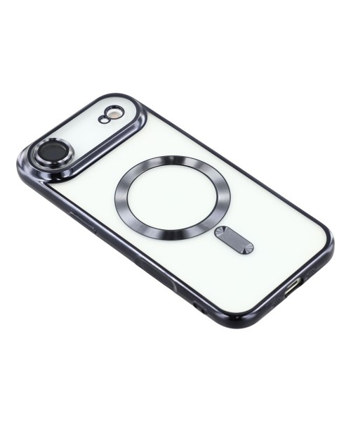 Siipro Back Cover Θηκη Σιλικονης Με Τζαμακι Καμερας Και Magsafe (Iphone 17 Air)-Μαύρο