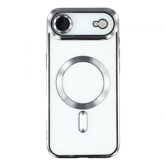 Siipro Back Cover Θηκη Σιλικονης Με Τζαμακι Καμερας Και Magsafe (Iphone 17 Air)-Ασημί Siipro Back Cover Θηκη Σιλικονης Με Τζαμακι Καμερας Και Magsafe (Iphone 17 Air)-Ασημί