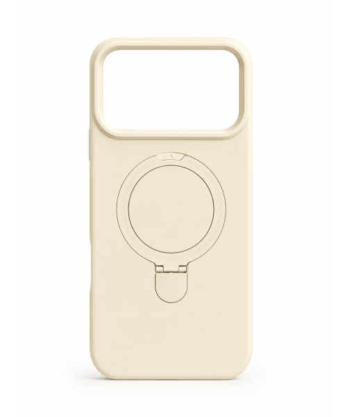 Θήκη Κινητού με MagSafe και Περιστρεφόμενο Stand – Μπεζ