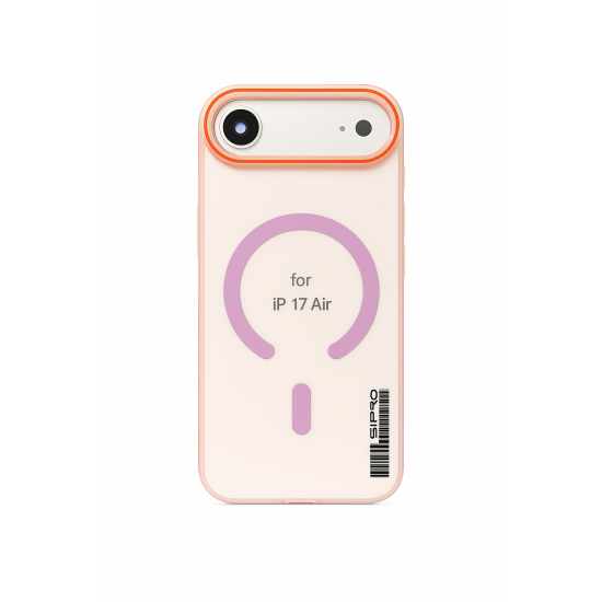 Θήκη Σιλικόνης MagSafe για iPhone 17 Air – Ροζ