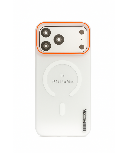 Θήκη Σιλικόνης MagSafe για iPhone 17 Pro Max – Λευκό