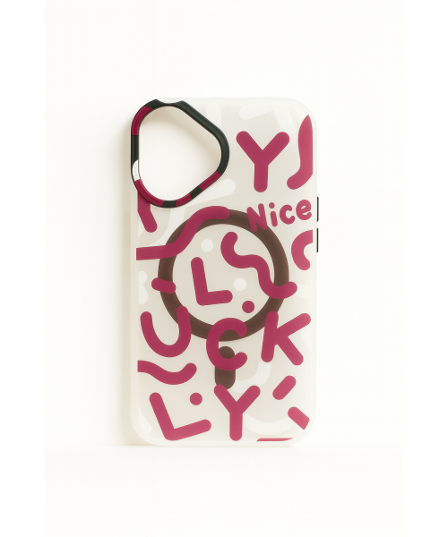 Θήκη iPhone 17 “Nice Lucky” – Μοντέρνος σχεδιασμός με έντονη προσωπικότητα