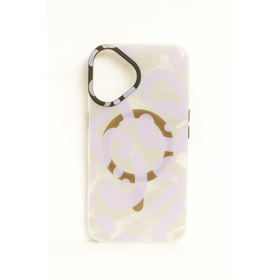 Θήκη iPhone 17 “Confused Font” – Μοναδική minimal αισθητική με soft pastel αποχρώσεις