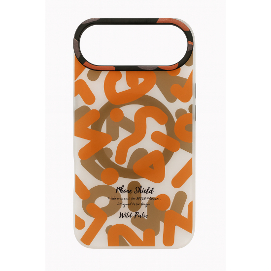 Θήκη κινητού Wild Puka Orange Edition – Μοντέρνο αφηρημένο σχέδιο, προστασία & στυλ-  for iPhone 17 Air